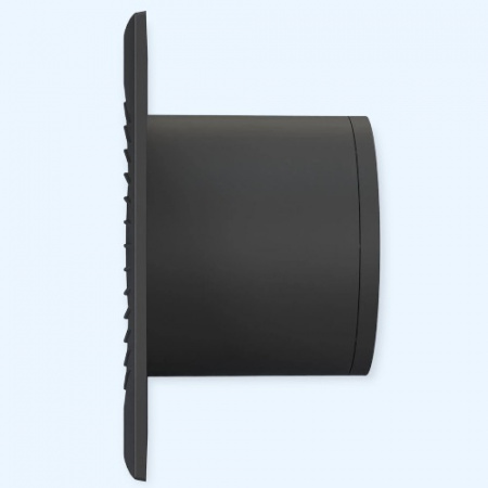 SLIM 4C Matt black DICITI Вентилятор накладной D100 обр.клапан